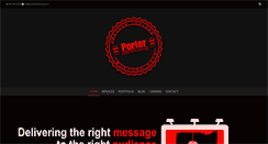 Desktop Screenshot of porteradvertising.com